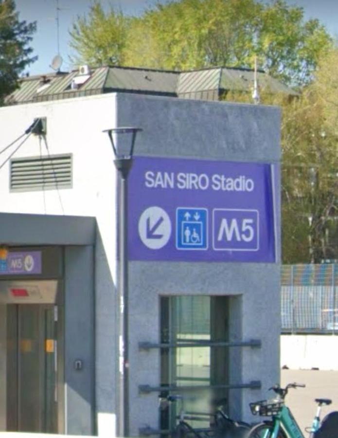 Camera Doppia A 700 Metri Dallo Stadio Cir 015146 Milano Eksteriør billede